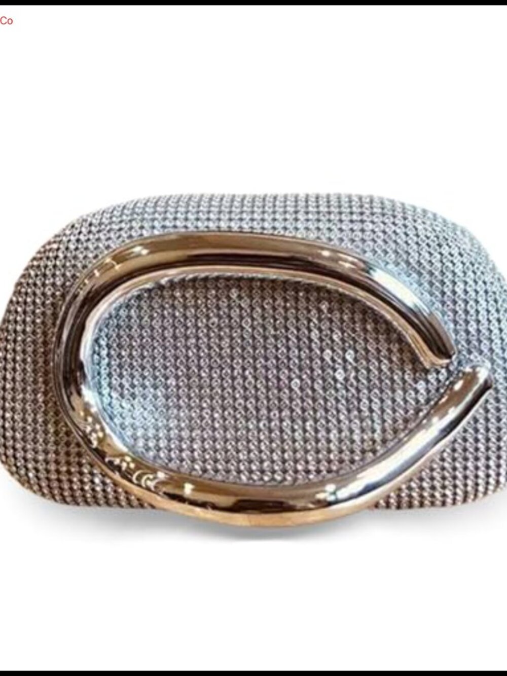 Rhinestone Clutch Purse Detachable Chain Evening Bag Wedding Party
